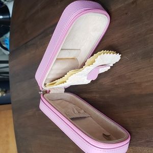 Rowallan Leather Travel Jewelry Case